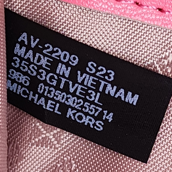 Michael Kors Jet Set LG Phone Wallet Wristlet Pink - Picture 4 of 6